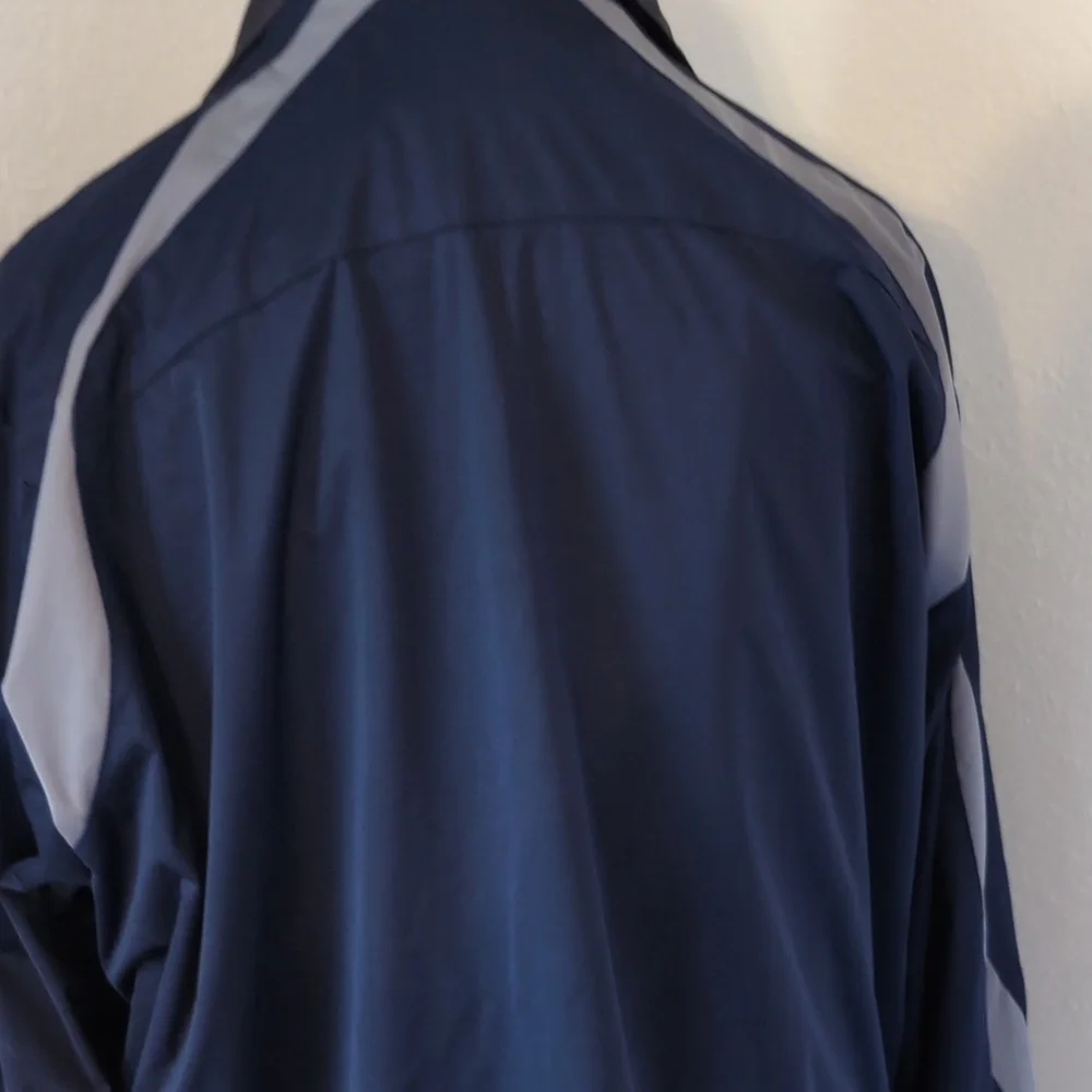Men's Navy and Gray Atlanta Braves Jacket - Picture 5 of 5